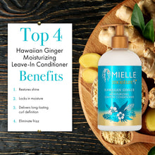 Charger l&#39;image dans la galerie, Après-shampoing hydratant sans rinçage au gingembre hawaïen Moisture RX de Mielle Organics
