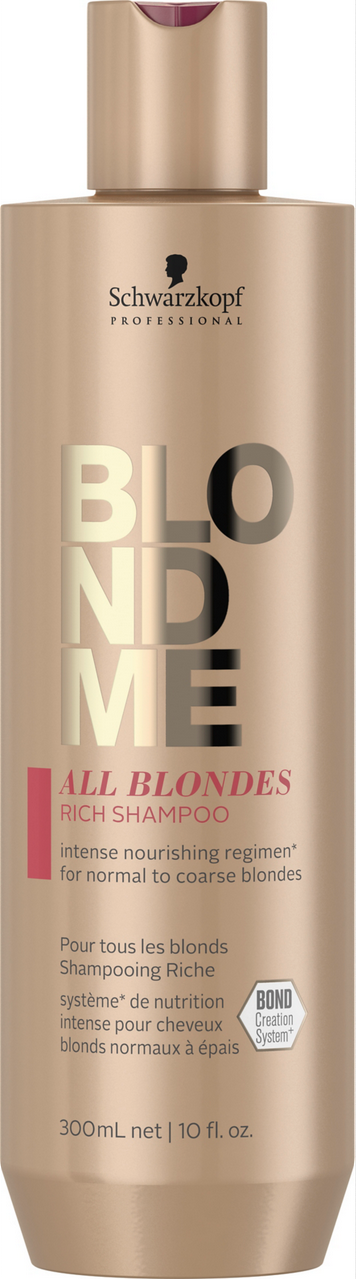 Schwarzkopf BLONDME ALL BLONDES RICH Shampoo 300ML