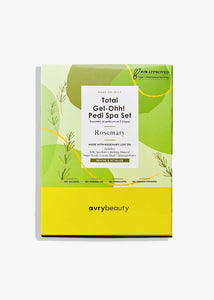 Coffret pédicure AvryBeauty Total Gel-Ohh! - Romarin