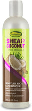 Load image into Gallery viewer, GroHealthy Shea &amp; Coconut Moisture Rich Conditioner 12oz
