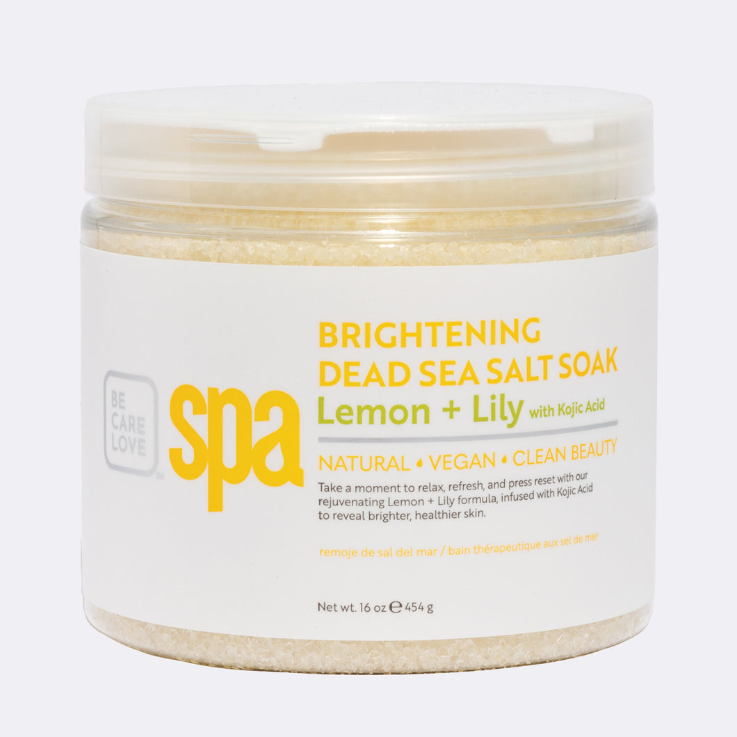 BCL LEMON AND LILY SEA SALT SOAK 16OZ/454G - SPA56901