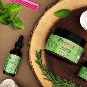 Mielle Rosemary Mint Collection Set (Oil+Mask)