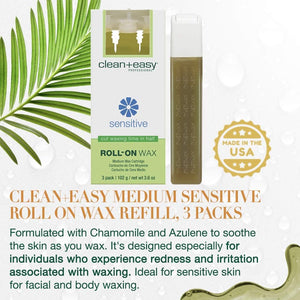 C+E Sensitive Wax Refills, Medium Bikini sensitive
