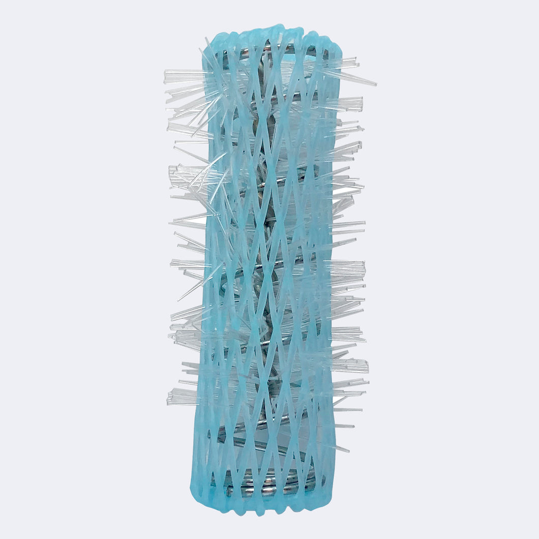 Lot de 12 rouleaux à mailles bleues BabylissPRO 13 mm - BESBRRLBLUC 