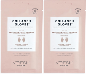 Gants en collagène VOESH à l'huile d'argan - Lot de deux