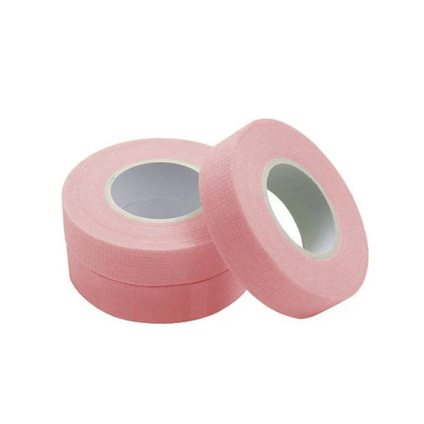 PINK FACIAL MICROPORE TAPE - 2 ROLLS