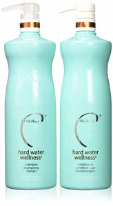 Malibu C Hard Water Shampoo and Conditioner Combo, 1L/33.8 oz each