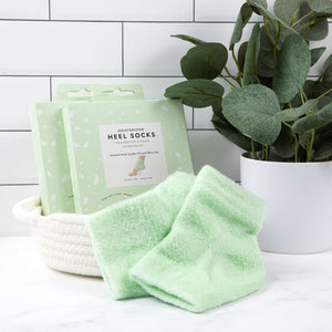 Voesh Moisturizing Heel Socks 1 Pair