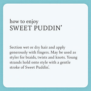 Crème au beurre Sweet Puddin pour enfants Camille Rose Naturals 8 oz 