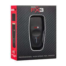 Load image into Gallery viewer, BABYLISSPRO FX3 DUAL FOIL SHAVER - BLACK FXX3SB

