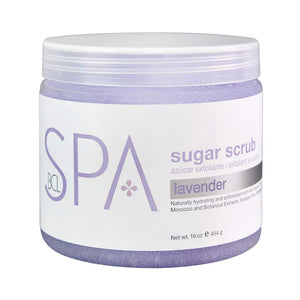 BCL SPA LAVENDER & MINT SUGAR SCRUB 16 oz ( Calming & Moisturizing ) - SPA53102