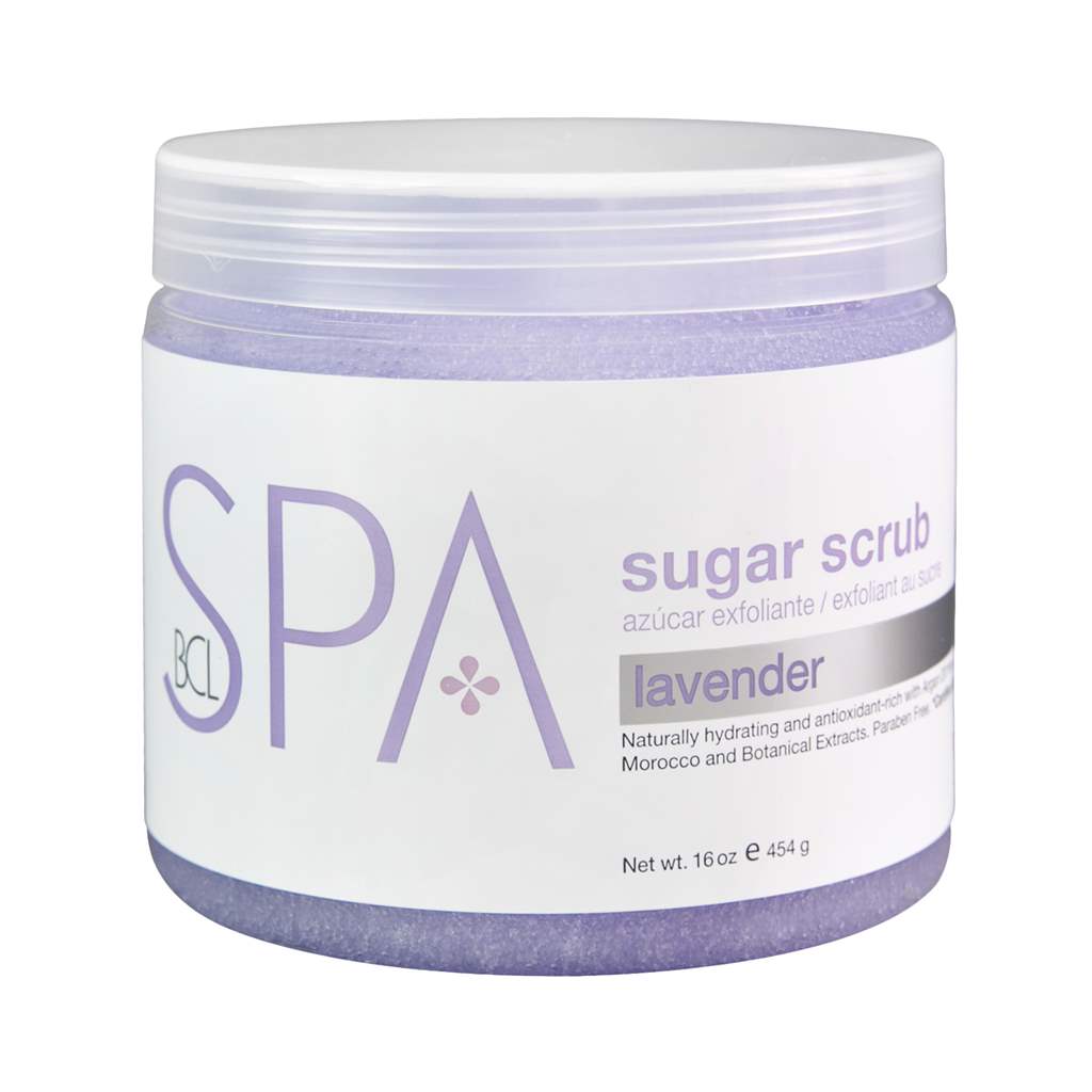 BCL SPA LAVENDER & MINT SUGAR SCRUB 16 oz ( Calming & Moisturizing ) - SPA53102