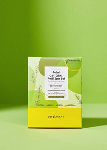 Coffret pédicure AvryBeauty Total Gel-Ohh! - Romarin