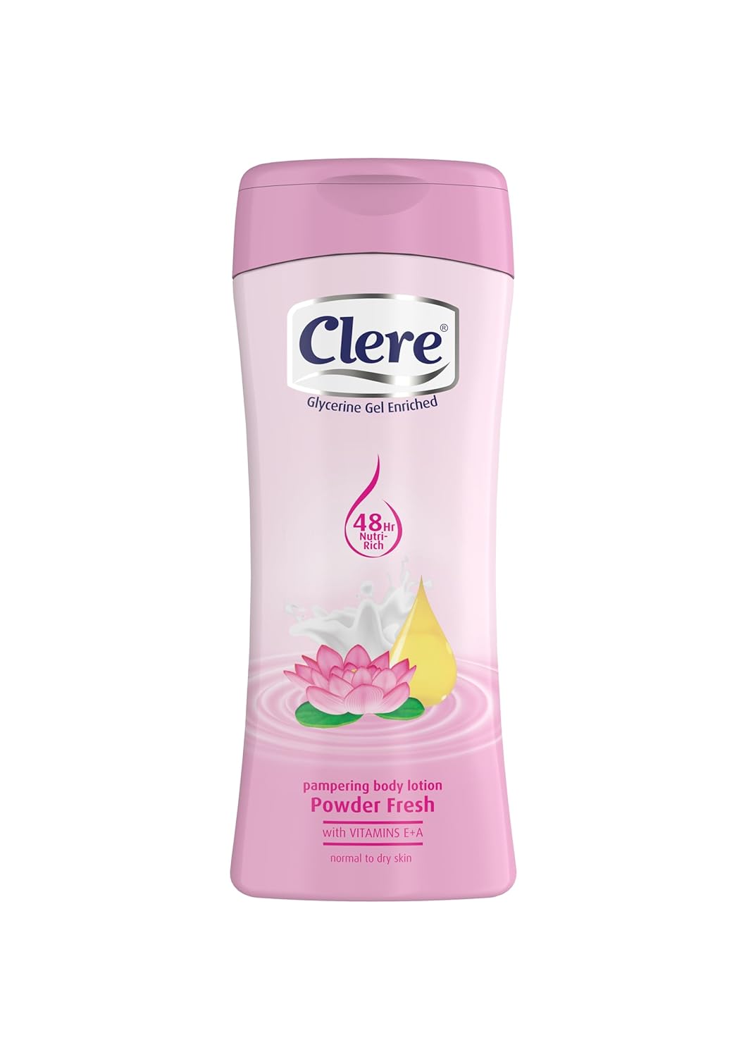 CLERE HAND & BODY LOTION POWDER FRESH 400ML