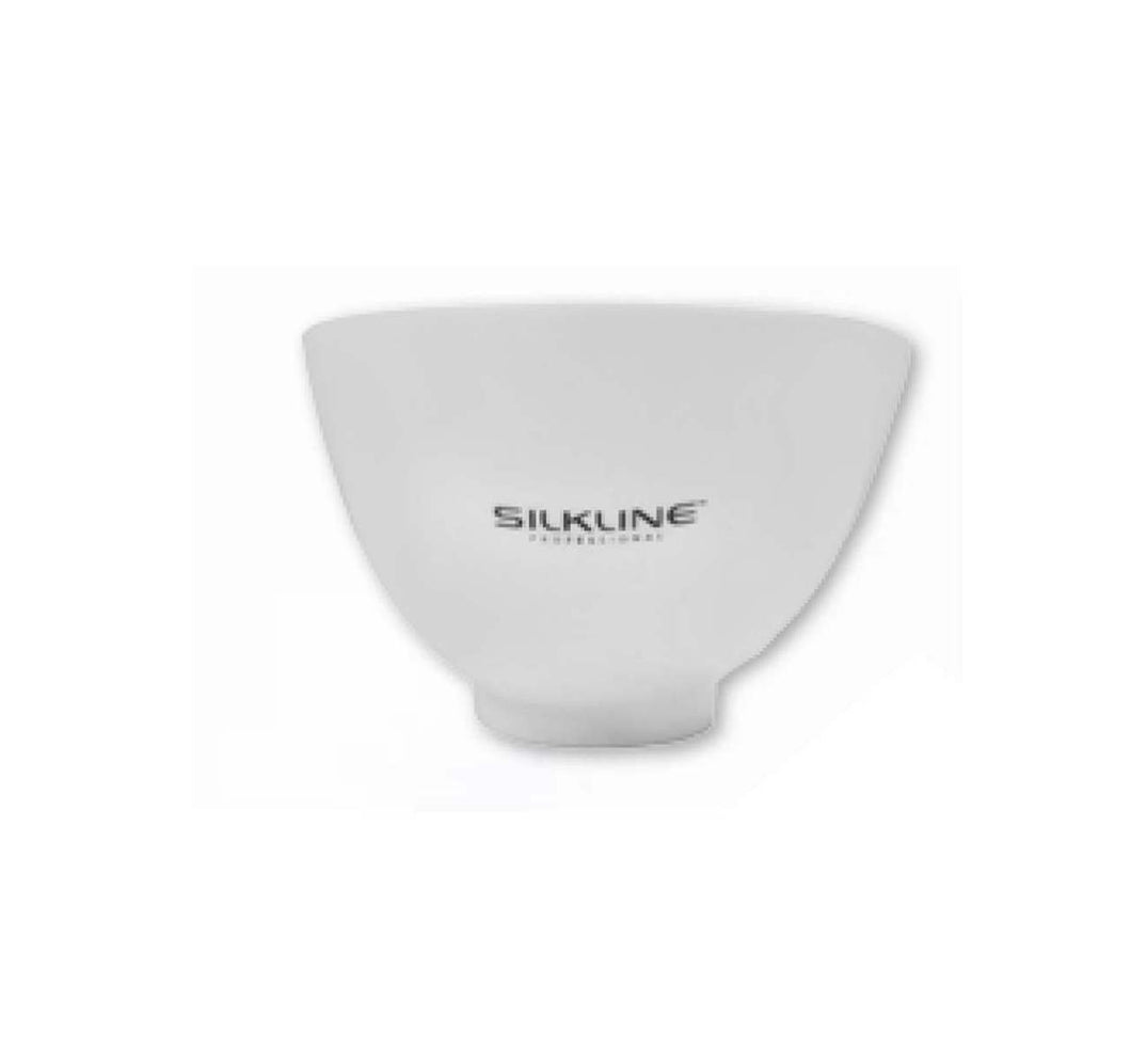 SILKLINE  WHITE RUBBER BOWL 16.9OZ - RUBBOWLGC