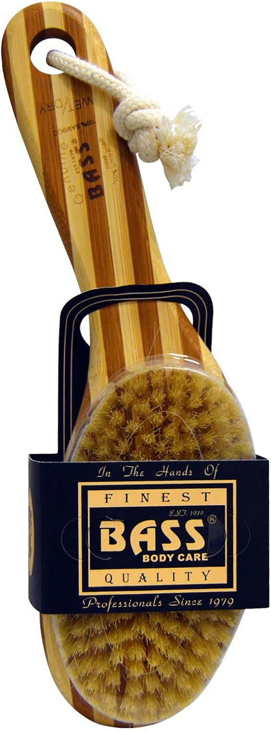 Brosse à poils de sanglier à manche court HAIR DOC de Bass Brushes, 1 pièce