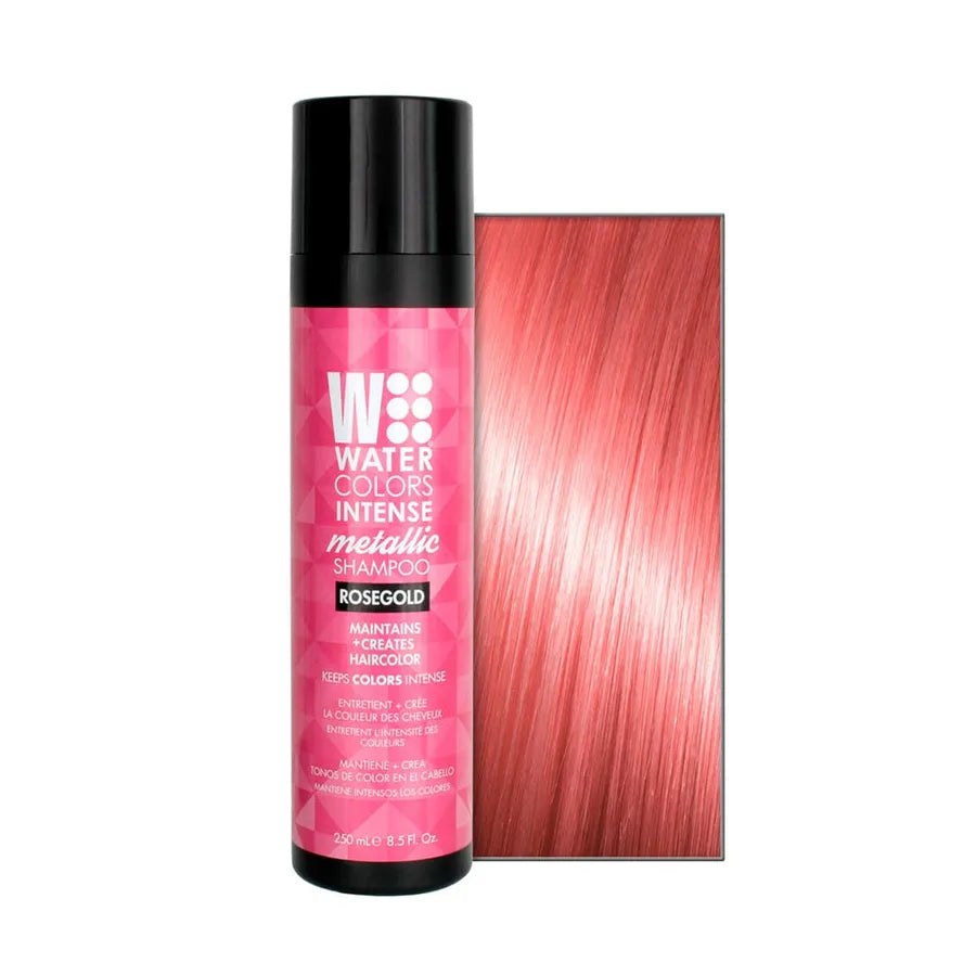 TRESSA WATER COLORS INTENSE METALLIC SHAMPOO ROSE GOLD 8.5 OZ