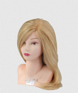 NP BLONDE MANNEQUIN 20 HUMAN HAIR"