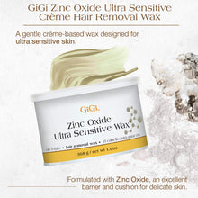 Charger l&#39;image dans la galerie, Cire ultra sensible Gigi, oxyde de zinc, 13 onces
