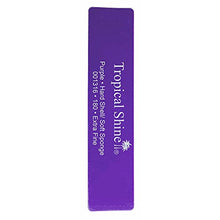 Charger l'image dans la galerie, Limes à ongles Tropical Shine. Coque rigide et éponge douce. (Violet grain n° 180 extra fin)
