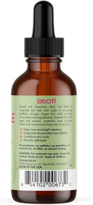 Huile capillaire Mielle Romarin Menthe 2 oz et kit d'outils jetables Mani Pedi AvryBeauty en prime