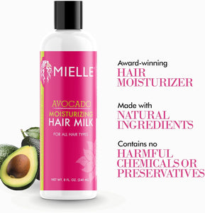 Lait capillaire hydratant à l'avocat Mielle Organics 225 ml