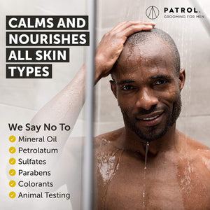 Skin Patrol Shea Activated Charcoal Soap Bar - Sulfate-Free, Paraben-Free 5.2 Ounce / 150g)