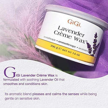 Charger l&#39;image dans la galerie, Cire crème à la lavande Gigi, lavande, 14 onces
