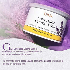Cire crème à la lavande Gigi, lavande, 14 onces