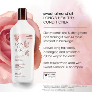 Bain de Terre HUILE D'AMANDE DOUCE Après-Shampooing 400ML