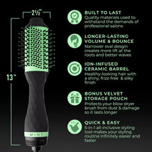 Charger l'image dans la galerie, BROSSE SÈCHE-CHEVEUX À LA MENTHE
