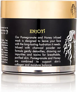 MIELLE Masque hydratant pour le visage à la grenade et au miel Mielle, 3,5 fl oz