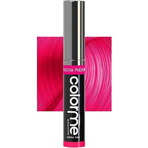 Colorme Hair Mascara Temporary hair chalk alternative for kids and Root Touch Up for Semi Permanent Dye regrowth. Washes Out (FUSCHIA)