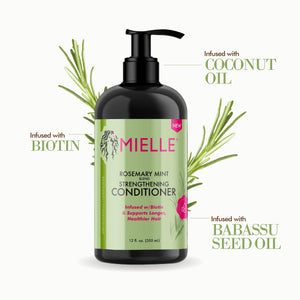 Après-shampoing Mielle Romarin Menthe 12Oz