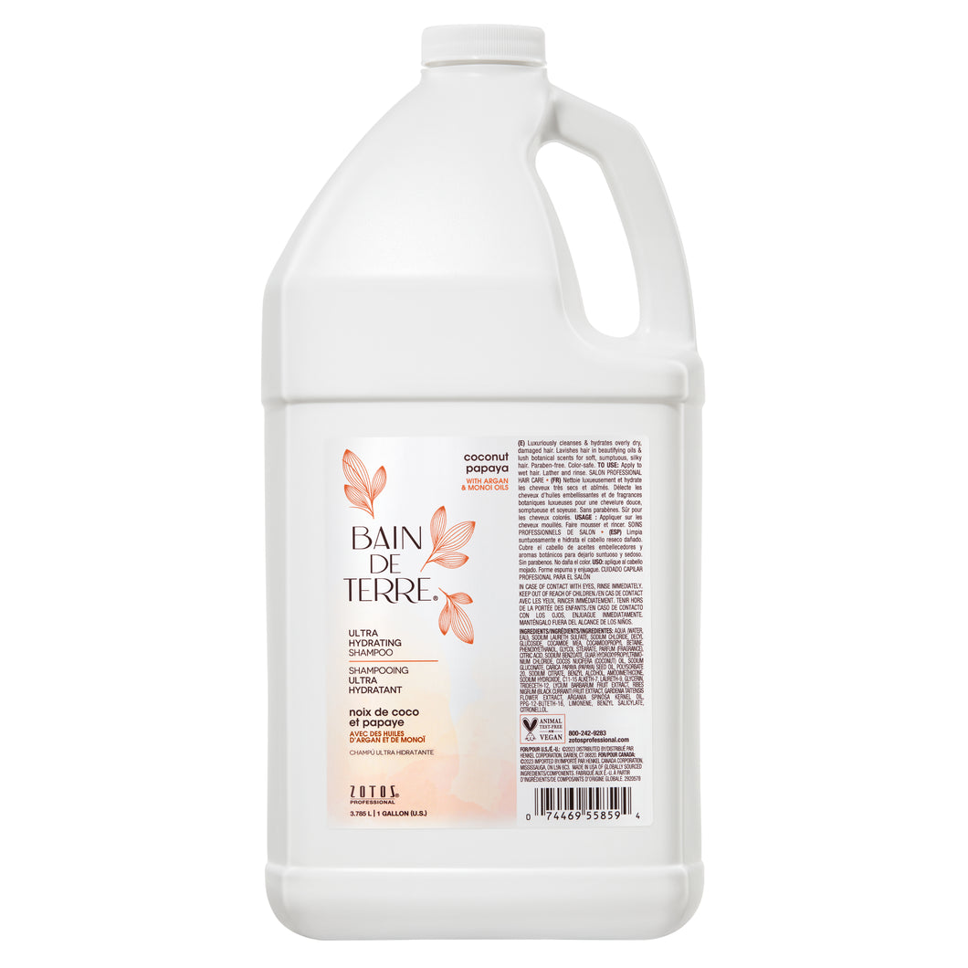 Bain de Terre COCONUT PAPAYA ULTRA HYDRATING Shampoo 1 GAL