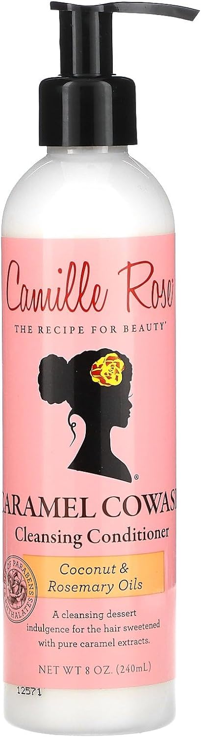 Après-shampoing nettoyant Caramel Cowash de Camille Rose Naturals, 227 g 