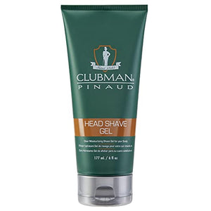 Gel de rasage Clubman Pinaud Barbershop Style Head 6 fl oz/177 ml