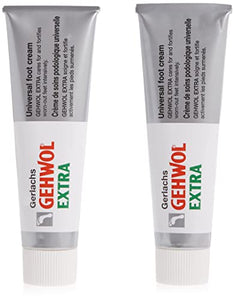 Crème pour les pieds GEHWOL Extra, 75 ml - Lot de 2