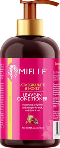 Après-shampoing sans rinçage à la grenade et au miel Mielle