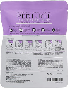 Kit de pédicure tout-en-un AvryBeauty - Lavande