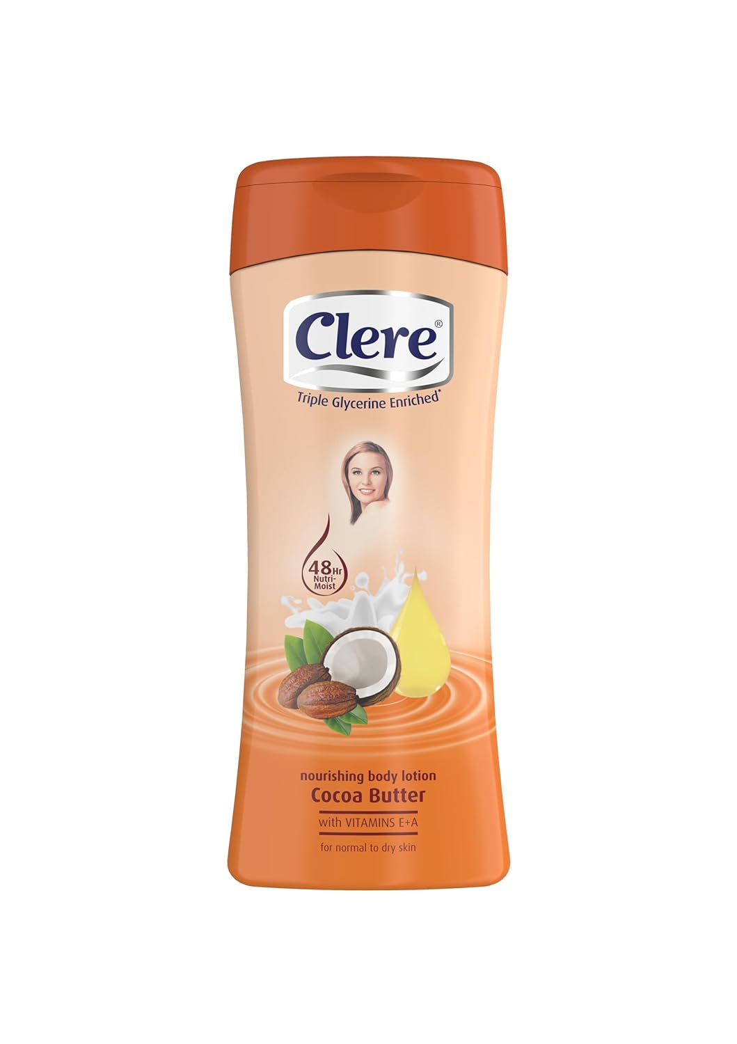 CLERE LAIT MAINS ET CORPS BEURRE DE CACAO 400ML