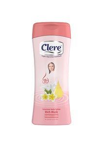 CLERE LOTION POUR LES MAINS ET LE CORPS RICHE EN MUSC 400ML