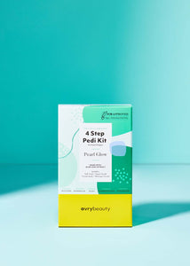 AvryBeauty 4 Step Pedi Kit - Pearl Glow, 1 ct