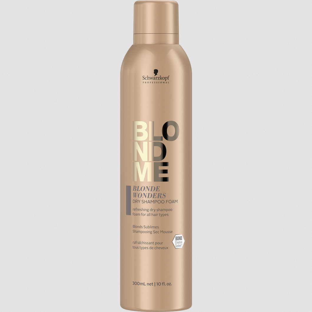 Schwarzkopf BLONDME BLONDE WONDERS DRY Shampoo FOAM 300ML