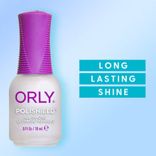 Charger l&#39;image dans la galerie, Vernis à ongles ORLY Polishield 3-en-1 Ultimate Top Coat, 0,6 once
