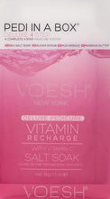 Charger l&#39;image dans la galerie, Voesh Pedi In A Box Deluxe 4 étapes - Recharge de vitamines - Pack de 3
