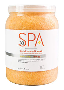 BCL MANDARIN & MANGO DEAD SEA SALT SOAK 64oz (Age-Defying) - SPA50007