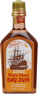 Clubman Pinaud Virgin Island Bay Rum Parfum classique tout usage, 177 ml
