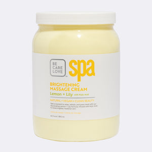 Crème de massage BCL au citron et au lis 1892 ml - SPA56906
