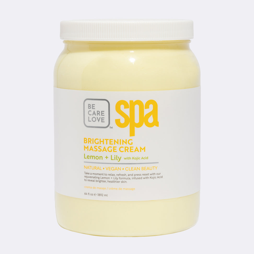 Crème de massage BCL au citron et au lis 1892 ml - SPA56906